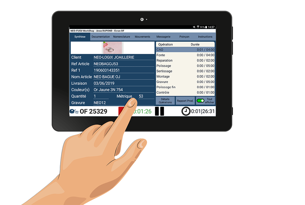 Tablette Neo-Fugu