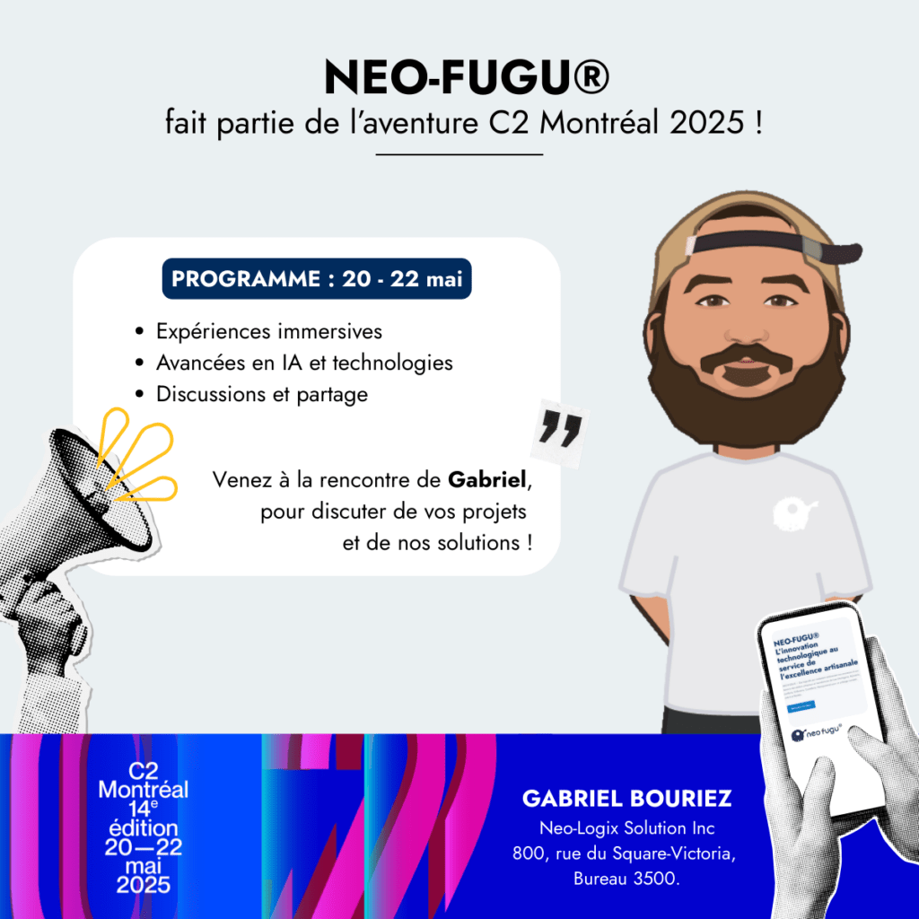 NEO-FUGU® et le salon C2 Montréal