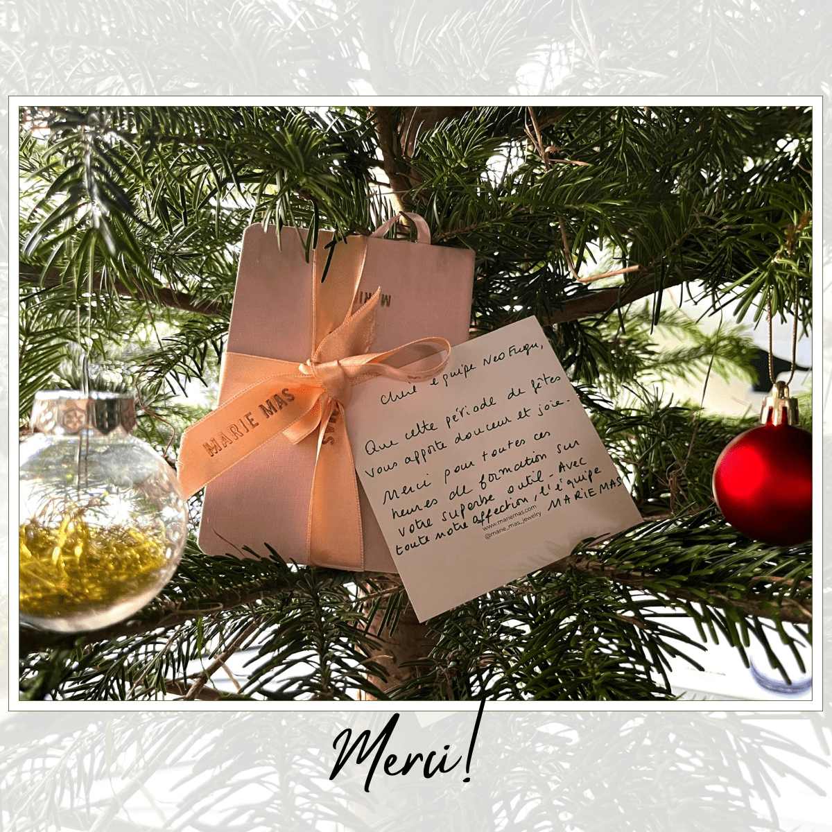 Merci à Marie Mas pour ces cadeaux !